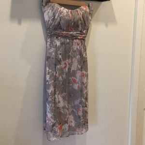 Amsale dress 100% silk size 2
